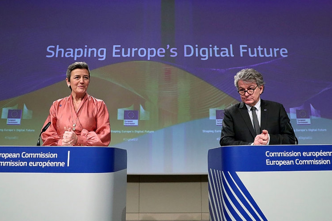 EU bets on industrial data, new rules to catch up in global technology race